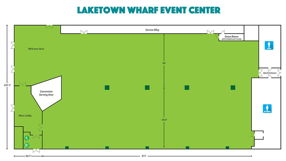 Meeting and Convention Center on Panama City Beach | Laketown Wharf